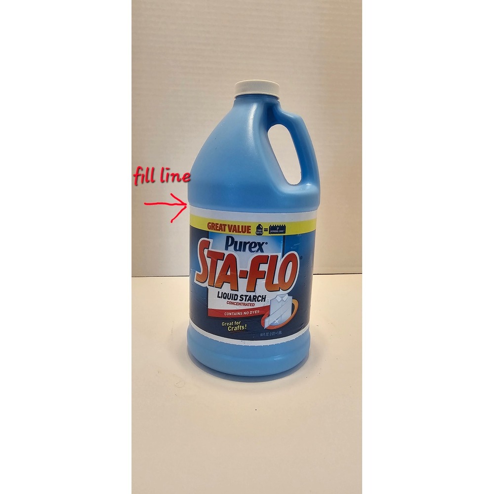 Purex STA-FLO Liquid Starch Concentrate 64 fl oz 85-90% Full Discontinued